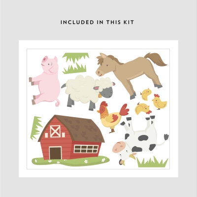 Barn Yard Animals Kit