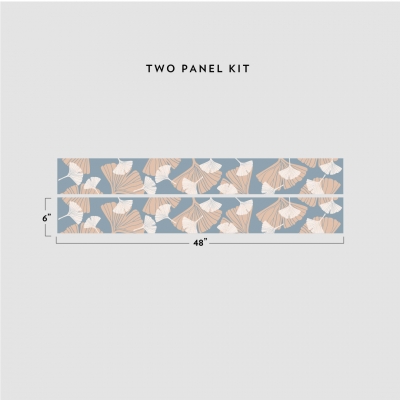 Ginkgo Leaves Removable Border Kit