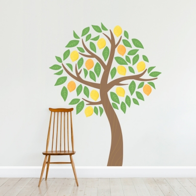 Lemon Tree Printed Wall Decal