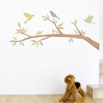 Pattern Branch Printed Wall Decal