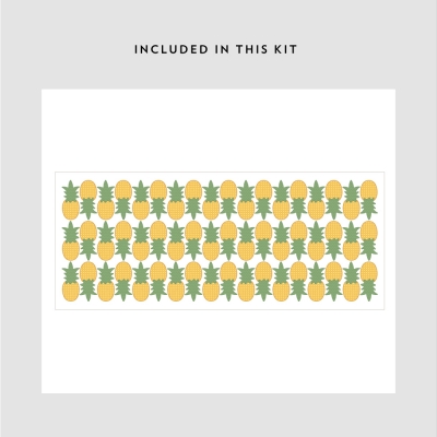 Mini Pineapples Printed Decal Kit