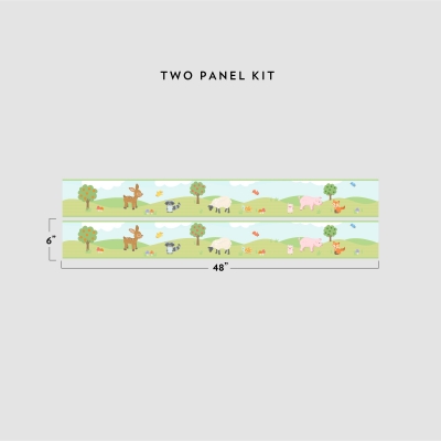 Woodland Removable Border Kit