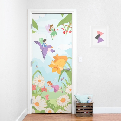 Fairies Door Mural