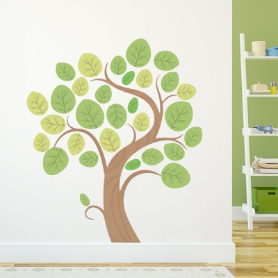 Alphabet Tree Wall Decal