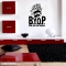 Bring your own popcorn wall decal quote