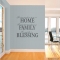 Having wall decal quote