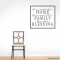 having wall decal quote