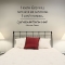 I know wall decal quote