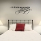 Its all wall decal quote