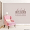 Love simply wall decal quote