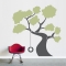 Tree with Tire Swing Wall Decal