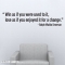 Win As If You Were Used To It Wall Decal