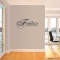 Famlies are wall decal quote