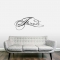 Friends wall decal quote