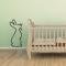 Hoppin Bunny Wall Decal