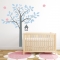 Four Bird Tree Wall Decal