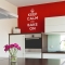 Keep Calm and bake on wall decal