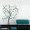 Curly Leaves Tree Wall Decal