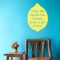 When life hands you lemons wall decal