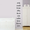 Childhood Verbs Wall Quote Decal