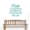 Faith He Will Wall Art Decal