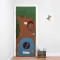 Tree House Owl Door Mural