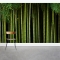 Bamboo Stalk Forest Wall Mural
