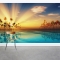 Tropical Sun Ray Wall Mural