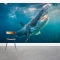 Great White Shark Wall Mural