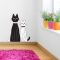 Cat Pair Wall Decal