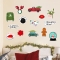 VSCO Xmas Printed Wall Decal