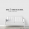 If you love what you are doing Wall Decal