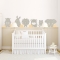 Zoo Babies Wall Decal