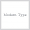 Modern-Type-Custom Text Wall Decal