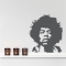 Jimi Hendrix wall decal