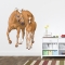 Mother Horse and Colt Printed Wall Decal