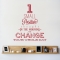 1 Small Positive Thought Wall Decal Quote