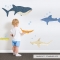 Sharks Printed Wall Decal