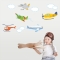 Plane Fun Printed Wall Decals