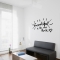 Beautiful Is The New Black Wall Quote Decal