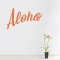 Aloha Wall Quote Decal