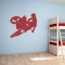 Motocross Racer Wall Decal