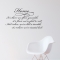 Home Treated Best Wall Quote Decal