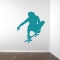 Skateboarder Tail Grab Wall Art Decal