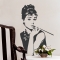 Audrey Hepburn Wall Decal