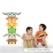 Cute Animal Totem Poll Printed Wall Decal