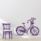 Girls Bike Wall Decal