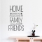 Home Is Where...Wall Quote Decal