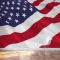 American Flag Accent Wall Mural