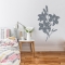 Lilies Storm Grey Wall Decal